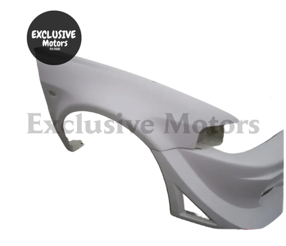 OEM Style Fiberglass Front Fenders (Pair) for Mitsubishi Evolution 5 & 6