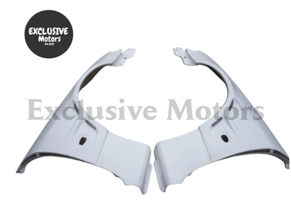 BN-Style Vented Front Fenders (2 PCS) for Nissan Skyline R34  Fiberglass