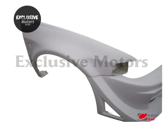 OEM Style Fiberglass Front Fenders (Pair) for Mitsubishi Evolution 5 & 6