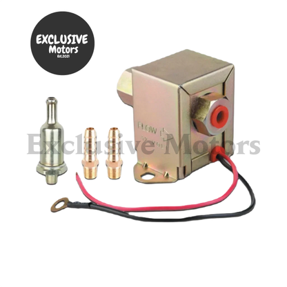 12V Auto Electric Fuel Pump – 6.0-9.0 PSI Low-Pressure Fuel Pump