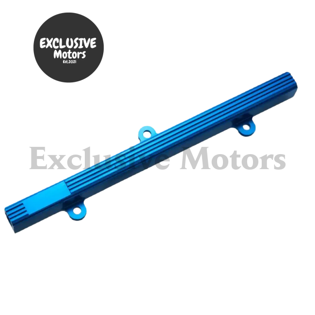 Aluminum Injection Injector Fuel Rail Kit for Toyota MR2 3S-GTE (Blue)