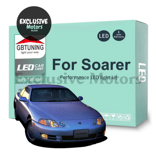 LED Interior Light Bulb Kit for Toyota Soarer Z10/Z20/Z30 (1981-2000)