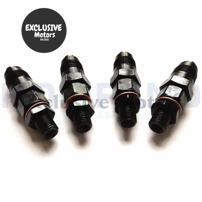 Fuel Injector Nozzle Assembly Set for Nissan (4 Pieces)  24mm and 20mm