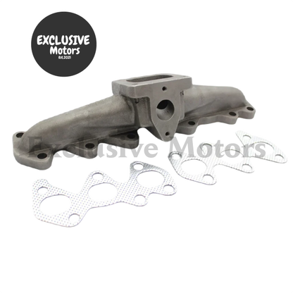 Cast Iron Exhaust Manifold for Toyota Supra 2JZ-GTE (1993-1998) – T4 Flange