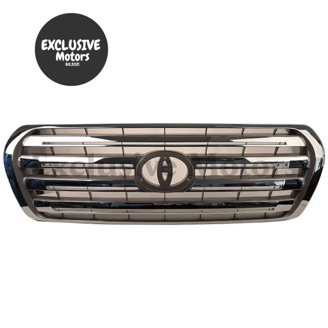 Plated Front Grille for Toyota Land Cruiser - Modified Water Tank Grille