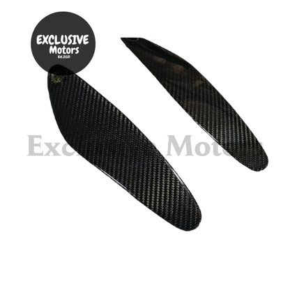 Carbon Fiber Rear Spoiler End Caps for Skyline R33 GTR Style