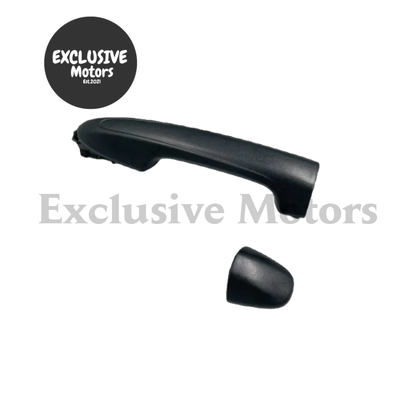 Black Door Outer Handles x 2 for Toyota Hilux Revo (2015-2018)