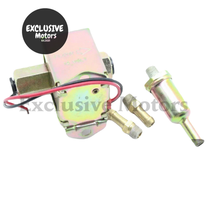 12V Auto Electric Fuel Pump – 6.0-9.0 PSI Low-Pressure Fuel Pump