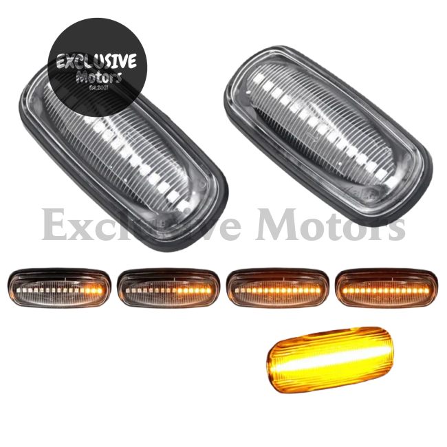 LED Dynamic Side Marker Light for Land Rover Discovery 2, Defender, Freelander 1