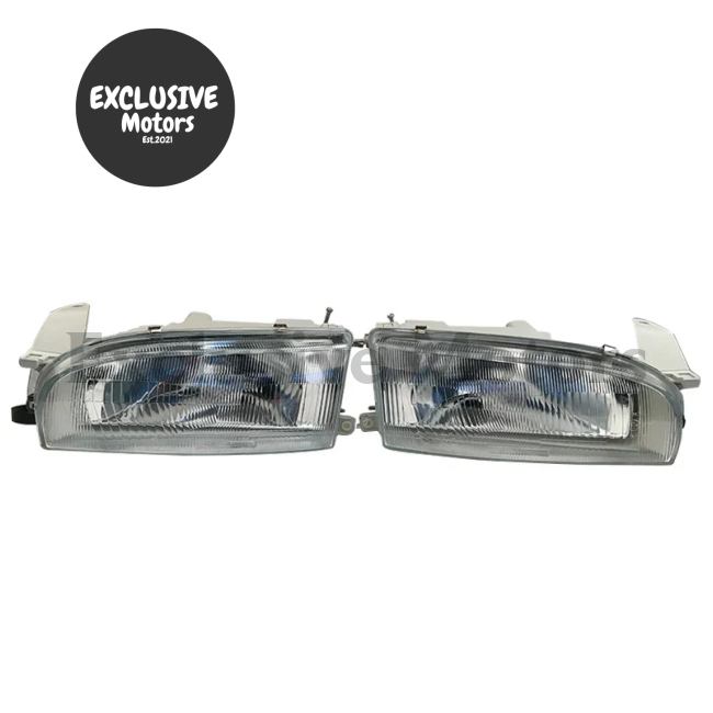 2 x Headlights for Toyota Carib AE100, AE110, Corolla AE92 (1992-1995)