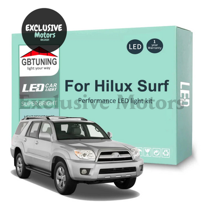 LED Interior Light Bulb Kit for Toyota Hilux Surf (1984-2009)