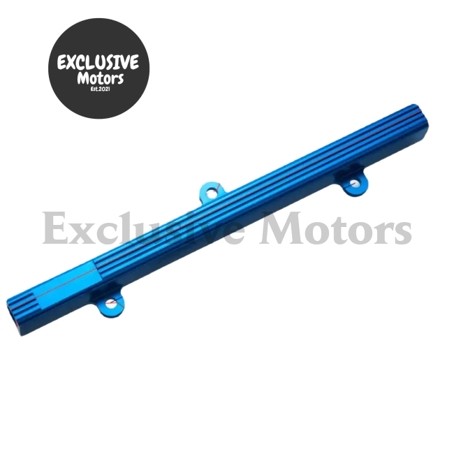 Aluminum Injection Injector Fuel Rail Kit for Toyota MR2 3S-GTE (Blue)