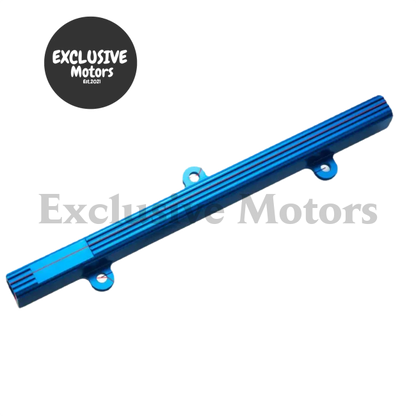 Aluminum Injection Injector Fuel Rail Kit for Toyota MR2 3S-GTE (Blue)