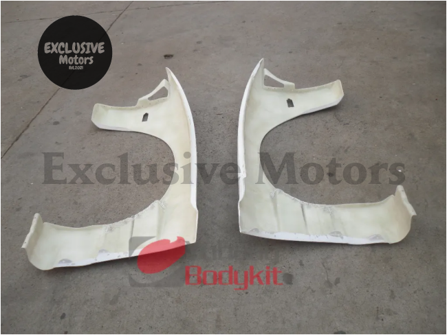 Sports Style +30mm Front Fenders (Pair) for 180SX S13