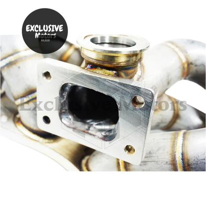 SS304 T3 Flange Steam Pipe for Nissan 240SX S13/S14 SR20DET Top Mount Manifold