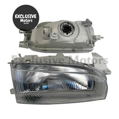 2 x Headlights for Toyota Carib AE100, AE110, Corolla AE92 (1992-1995)