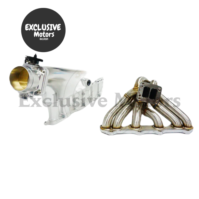 Billet Intake Manifold & Turbo Manifold Kit for Toyota Supra 1JZ-GTE VVTi