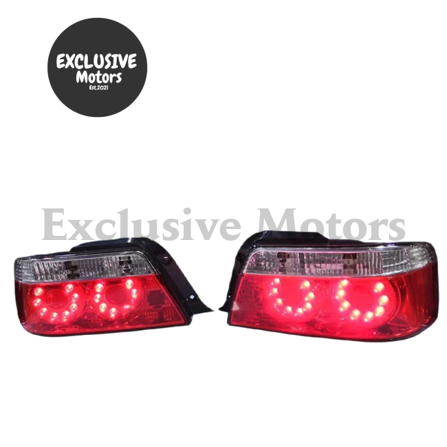 LED and Crystal Taillight Set for Toyota Chaser JZX100/GX100/LX100 (1996-2001)