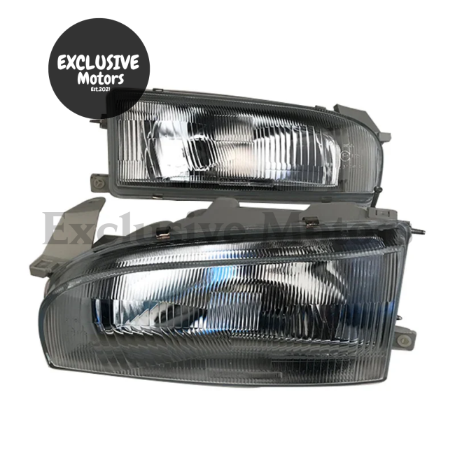 2 x Headlights for Toyota Carib AE100, AE110, Corolla AE92 (1992-1995)