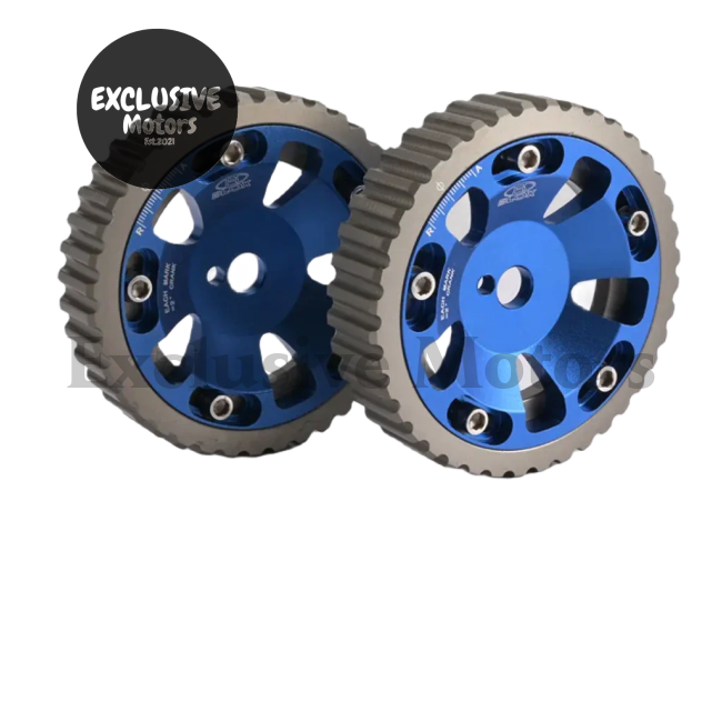 Engine Cam Gear Pulleys for Mitsubishi 4G15/4G13 (Blue)