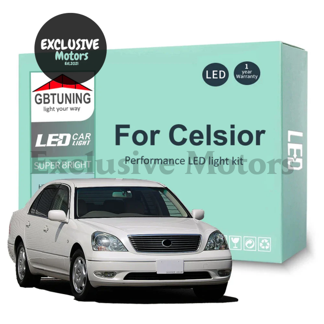 LED Interior Light Bulb Kit for Toyota Celsior (1989-2006)