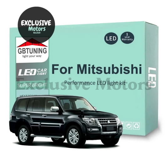 LED Interior Light Bulb Kit for Mitsubishi Outlander/Pajero/Montero (2001-2023)