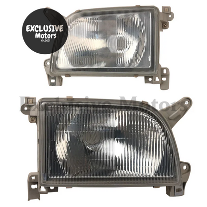 Headlights x 2 for Toyota Hiace LH168 1998-2004