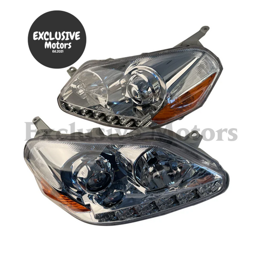 Pair of LED Headlights with Lens for Toyota Mark GX110 (2001-2005)