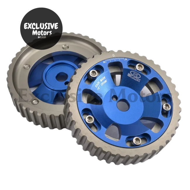 Engine Cam Gear Pulleys for Mitsubishi 4G15/4G13 (Blue)