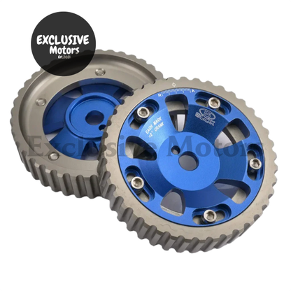 Engine Cam Gear Pulleys for Mitsubishi 4G15/4G13 (Blue)