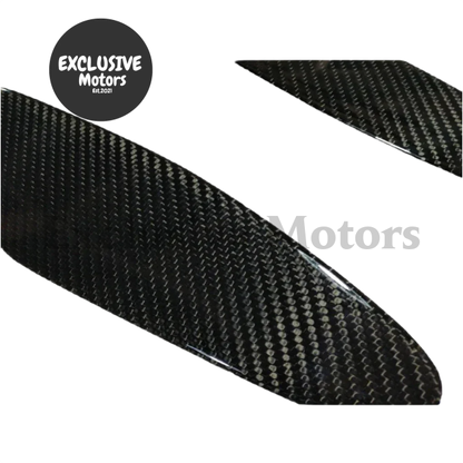 Carbon Fiber Rear Spoiler End Caps for Skyline R33 GTR Style