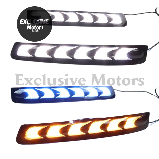 2 x LED Light Fog Lamp for Toyota Mark X/Reiz 2004-2009