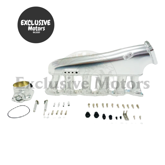 Aluminum Billet Intake Manifold for Nissan TB48 with 90mm Throttle Body Kit