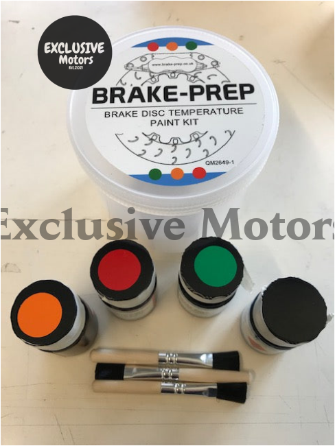 Brake temp paint kit