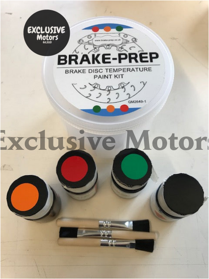 Brake temp paint kit