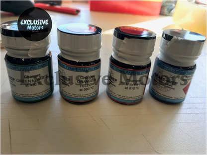 Brake temp paint kit