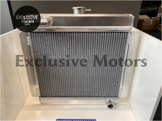 Ralloy Alloy Radiator for Pinto in Escort MK2 - side top hose