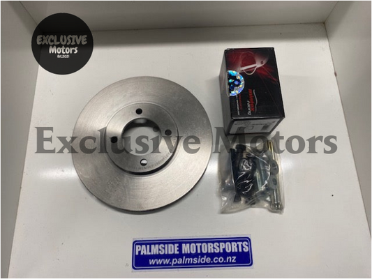 Capri 2.8 vented brake upgrade fast road kit