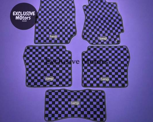 TOYOTA JZX100 / JZX90 CHASER CHECKER FLOOR MATS