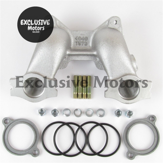 M4040 Mini / A Series swan neck manifold to suit single DHLA/DCOE 45