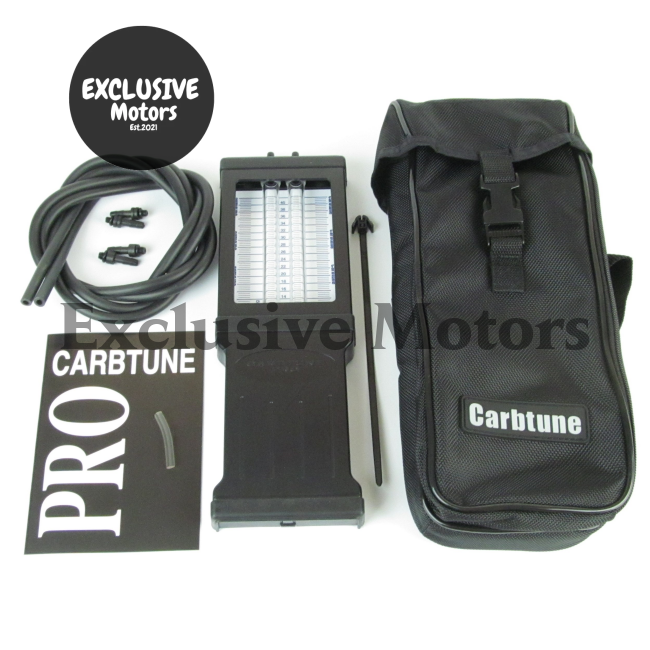 Carbtune Pro - 2 Column Manometer + Accessories and pouch
