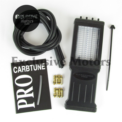 Carbtune Pro - 4 Column Manometer + Accessories and pouch