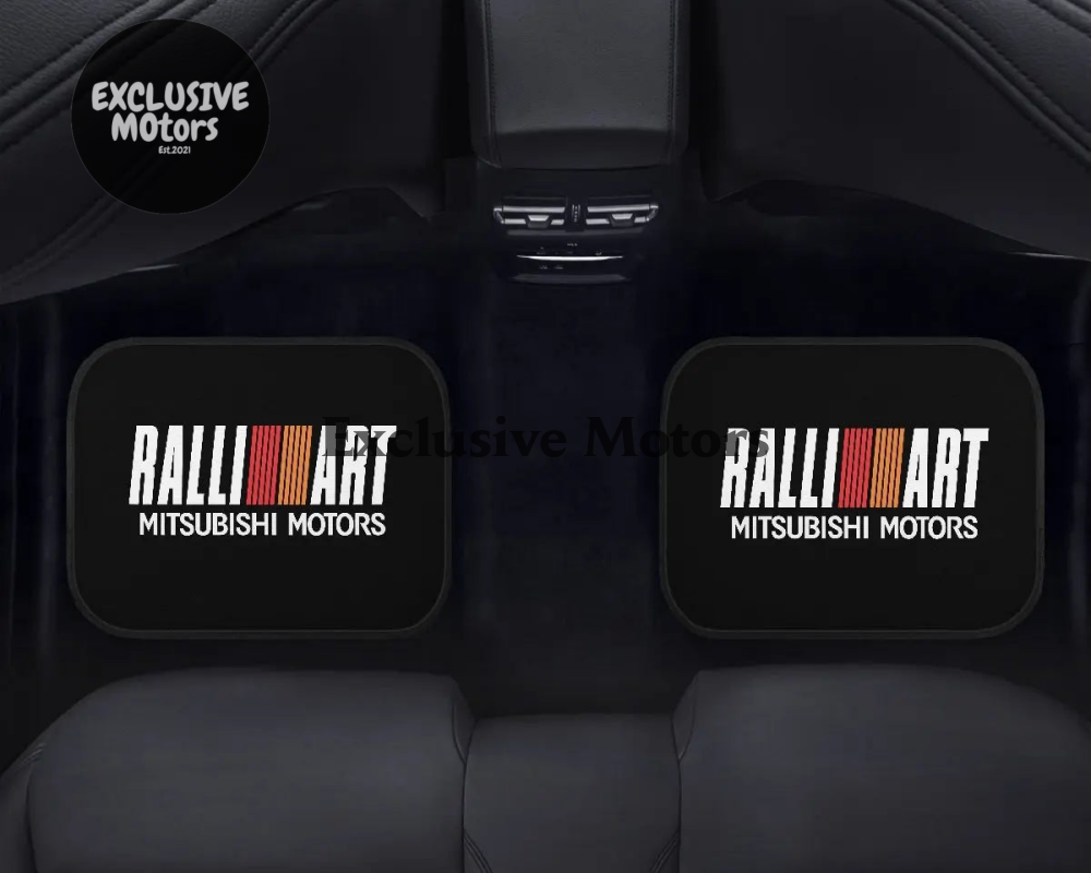 Mitsubishi Ralliart Custom Print Floor Mats - Tokyo Tom's