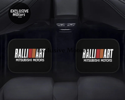 Mitsubishi Ralliart Custom Print Floor Mats - Tokyo Tom's