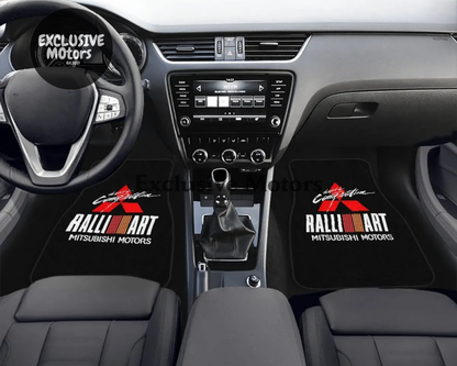 Mitsubishi Ralliart Custom Print Floor Mats - Tokyo Tom's