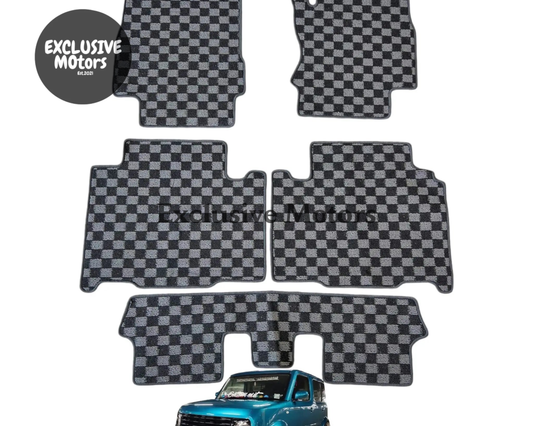 NISSAN CUBE Z11 CUBIC CHECKER FLOOR MATS