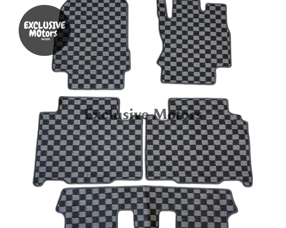 NISSAN CUBE Z11 CUBIC CHECKER FLOOR MATS