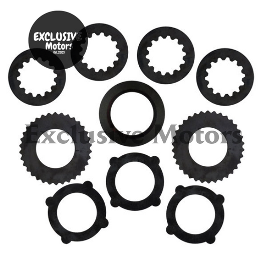 English Blackline Plate Style Diff Spare Plates Set