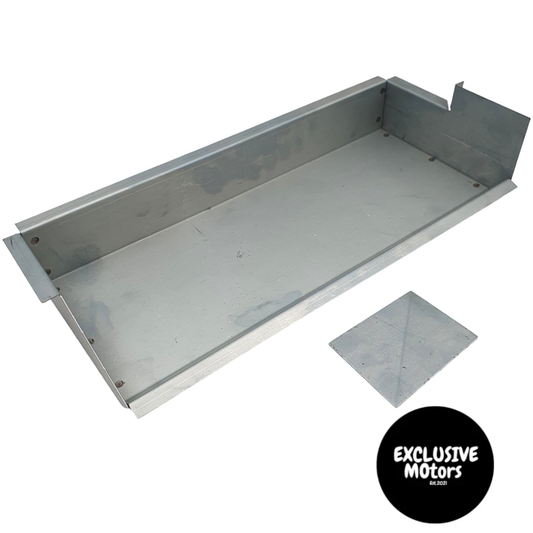 MINI Sunvisor Early Type White No Mirror for Classic Mini (1959-2000)