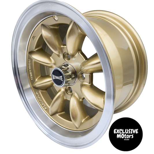 12X5 Mag Wheel Set for Revolite (Black & Machined) (ET15)